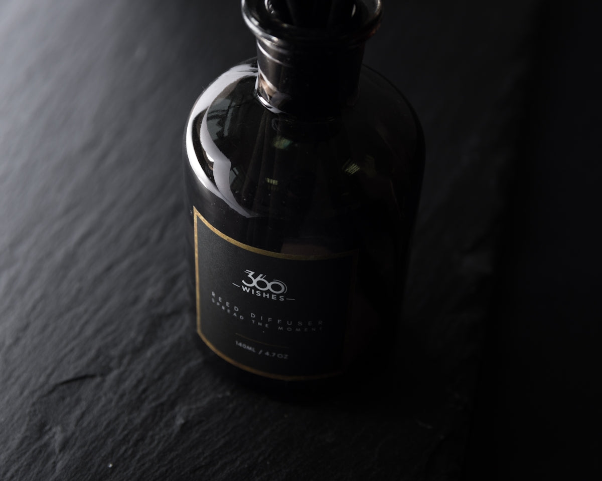 black and yellow labeled bottle