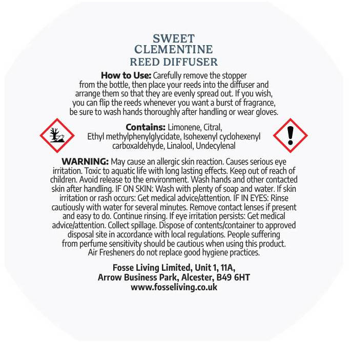 Sweet Clementine Reed Diffuser Refill 200ml