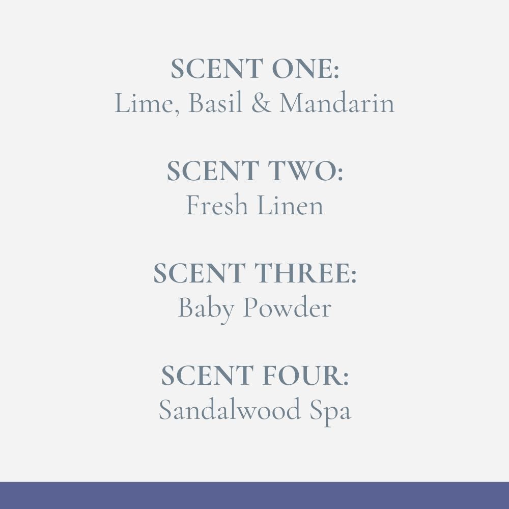 Favourites Selection Wax Melts - 16 Pack - Fosse Living | Luxury Home Fragrances scent notes