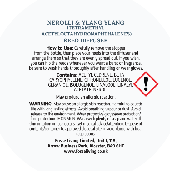 Neroli & Ylang Ylang Reed Diffuser