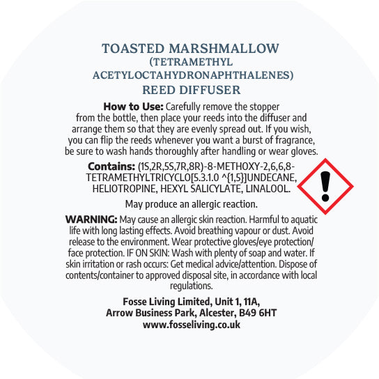 Toasted Marshmallow Reed Diffuser