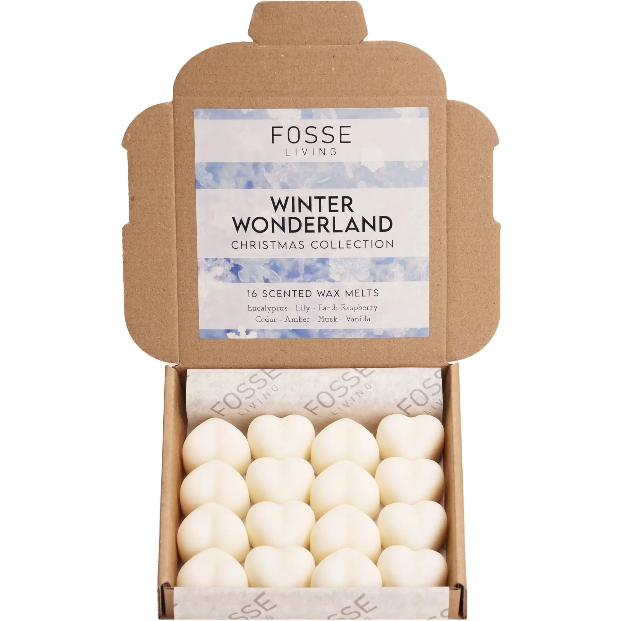 Wax Melts Winter Wonderland Scented christmas wax melts by fosse living
