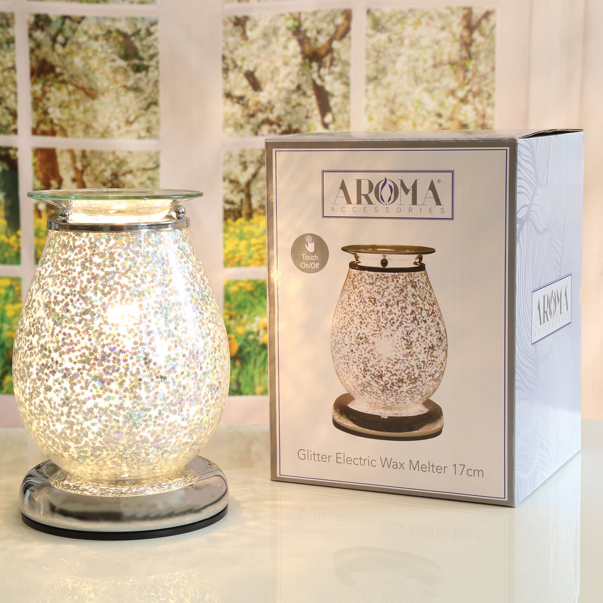 Glitter Star Electric Touch Wax Melter