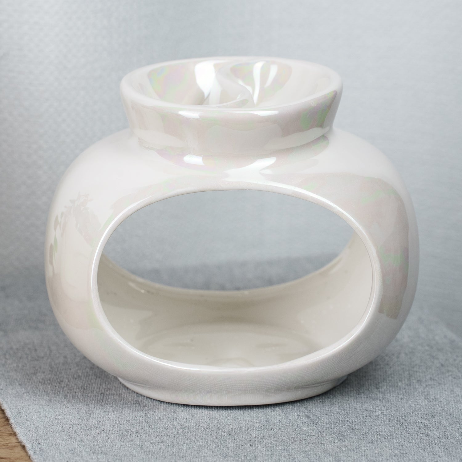 Oval Lustre Double Wax Melter
