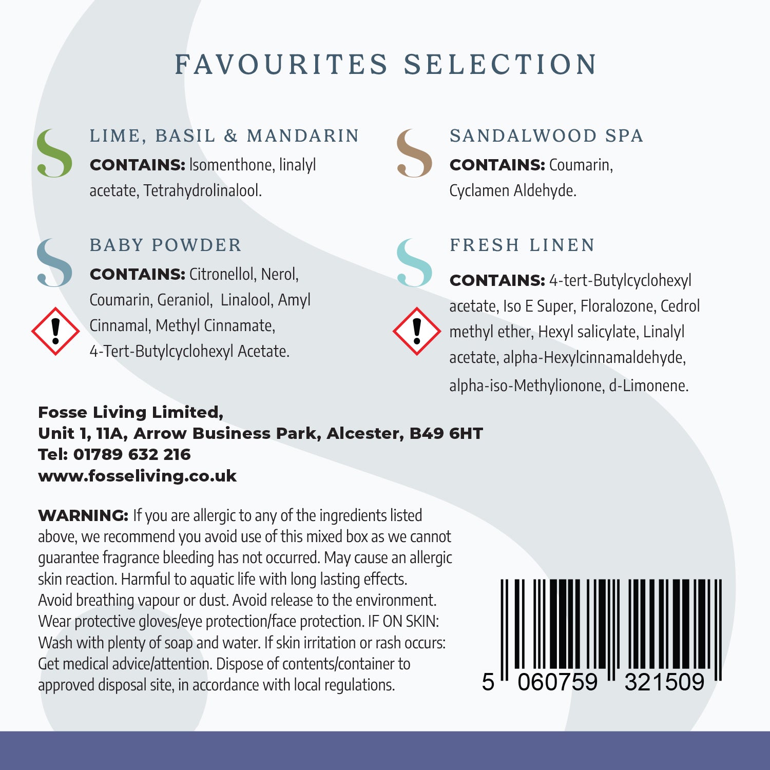 Favourites Selection Wax Melts - 16 Pack