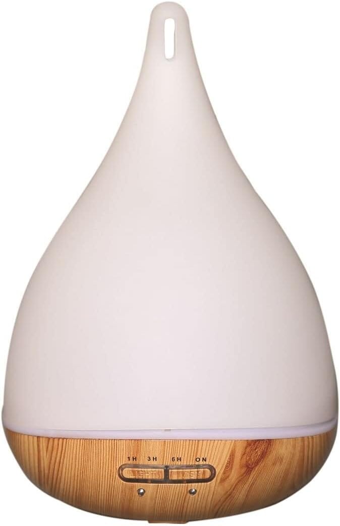 White LED Wooden Effect Ultrasonic Diffuser/Humidifier - Fosse Living | Luxury Home Fragrances