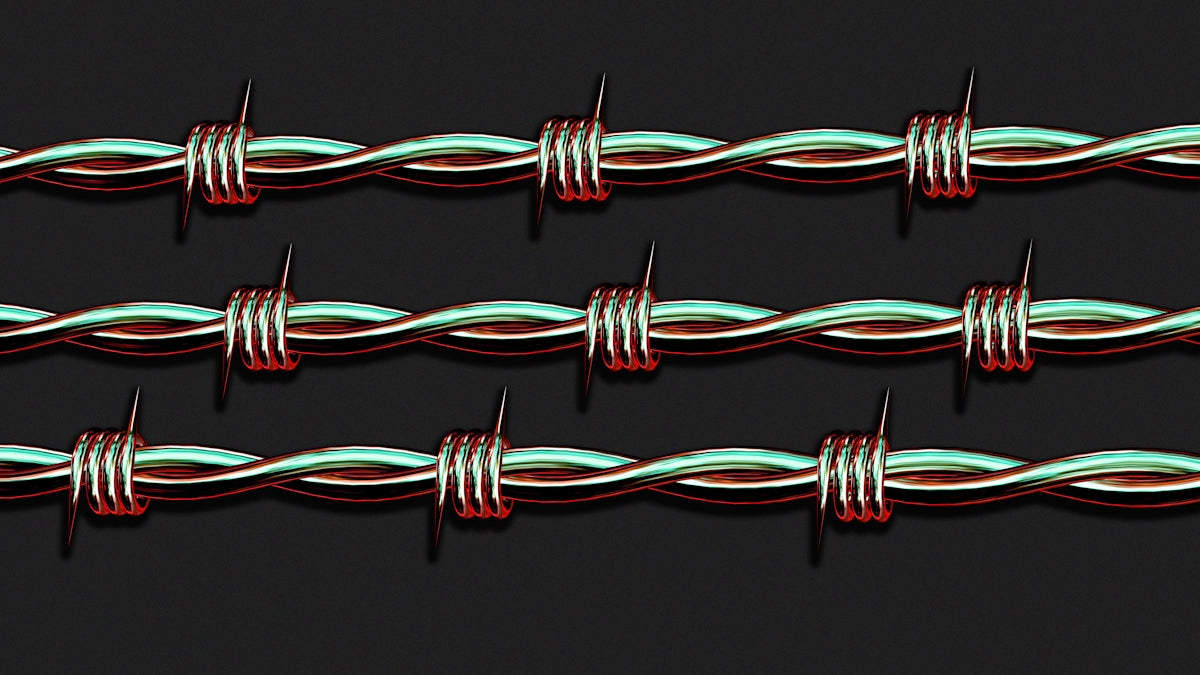A close up of a bunch of wires on a black background