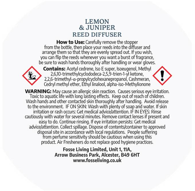 Lemon & Juniper Reed Diffuser