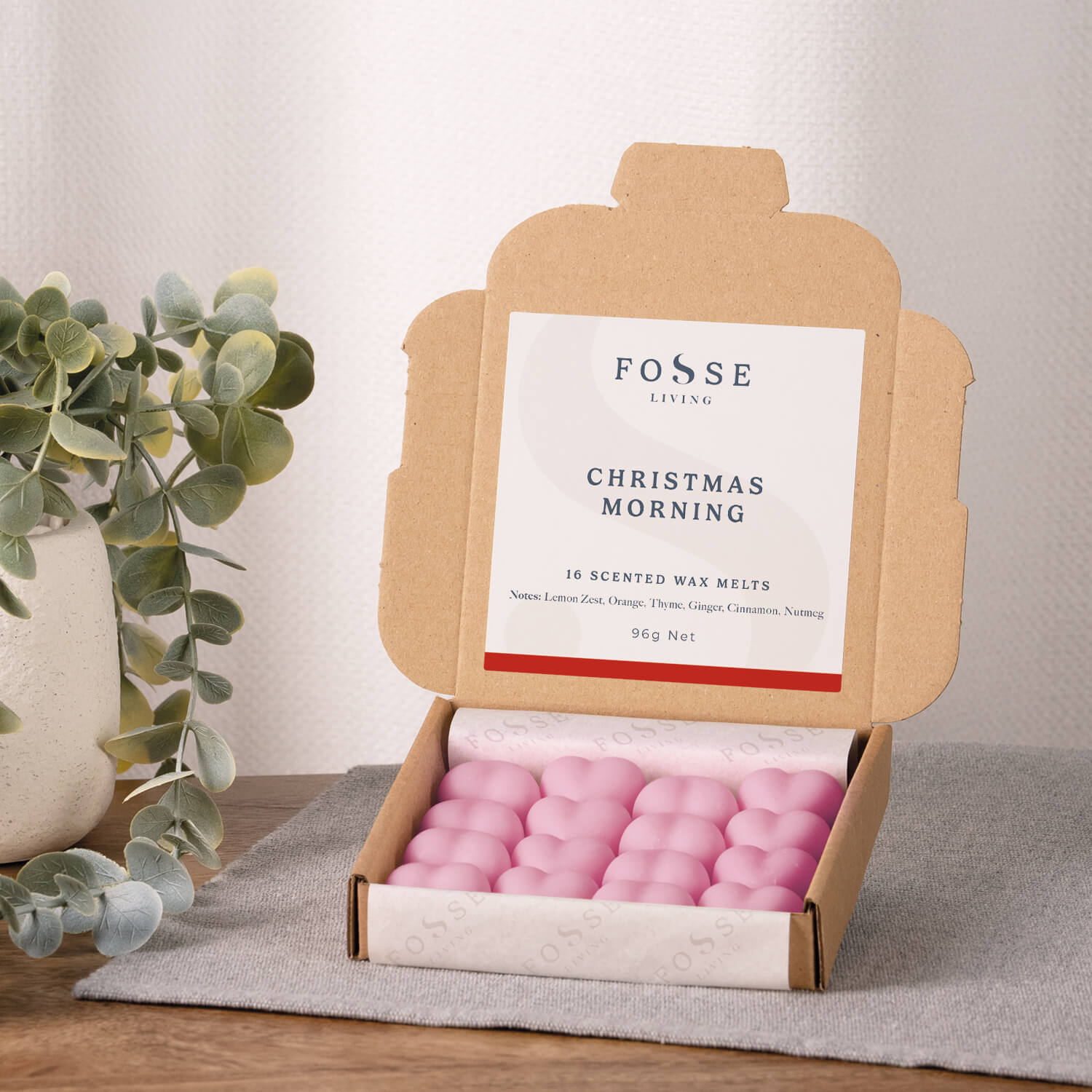 Christmas Morning Wax Melts - 16 Pack - Fosse Living | Luxury Home Fragrances