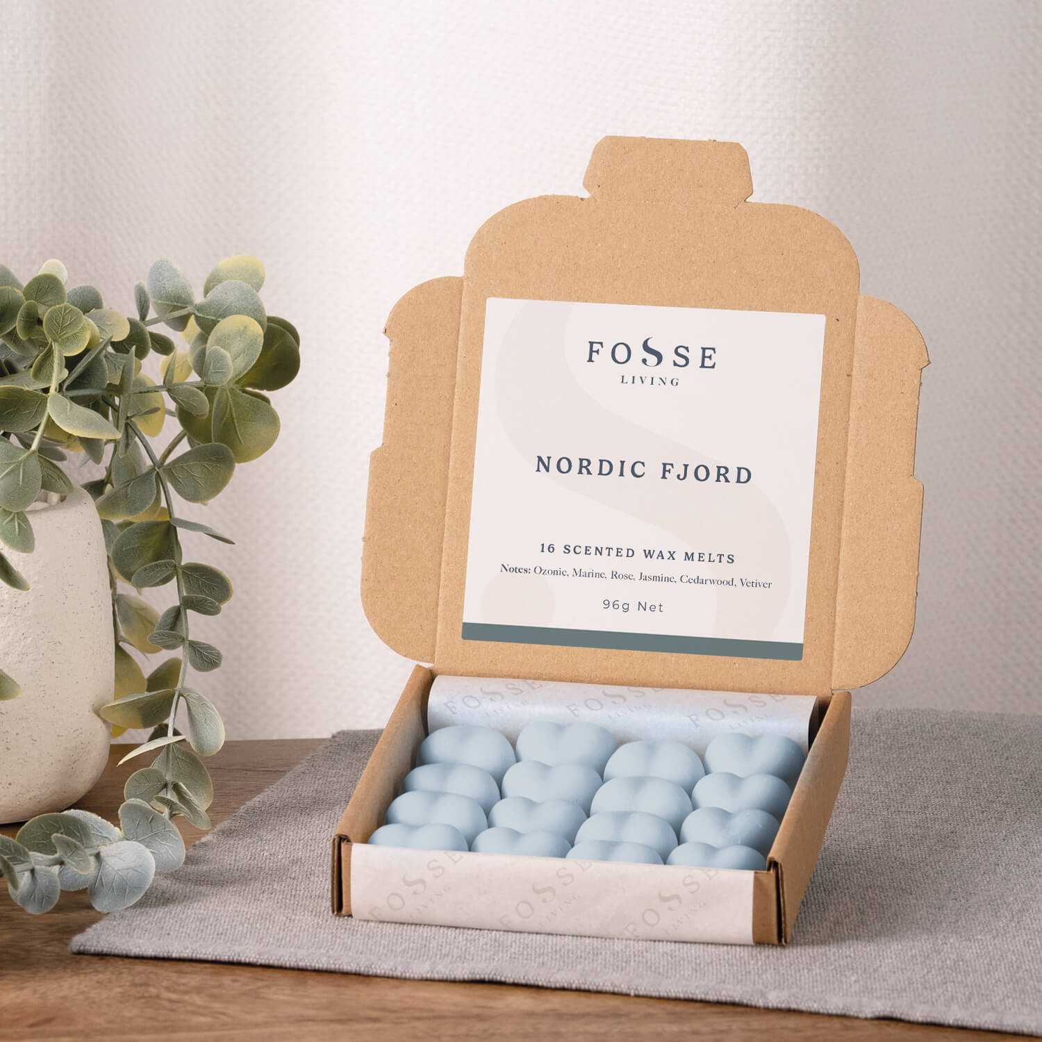 Nordic Fjord Wax Melts - 16 Pack - Fosse Living | Luxury Home Fragrances