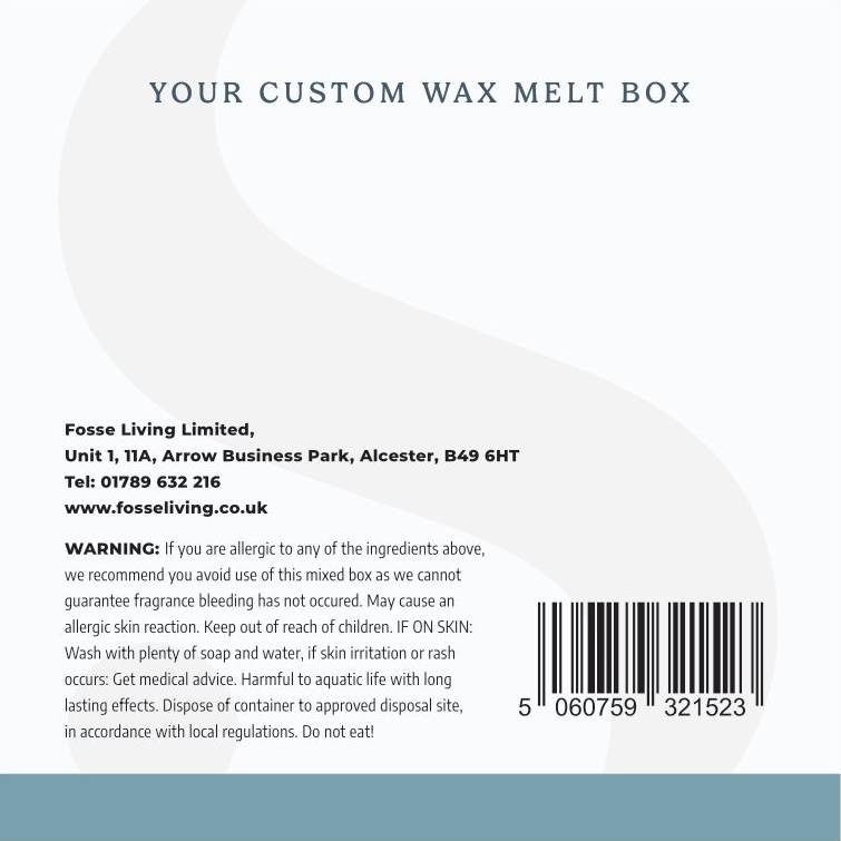 Build Your Own Box of Wax Melts - 16 Pack - Fosse Living | Luxury Home Fragrances