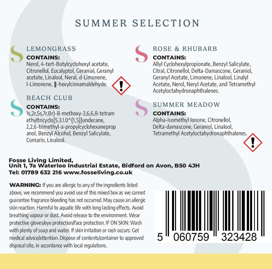 Summer Selection Wax Melts - 16 Pack