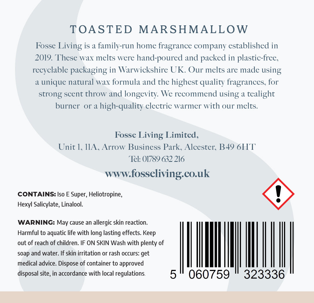 Toasted Marshmallow Wax Melts - 16 Pack