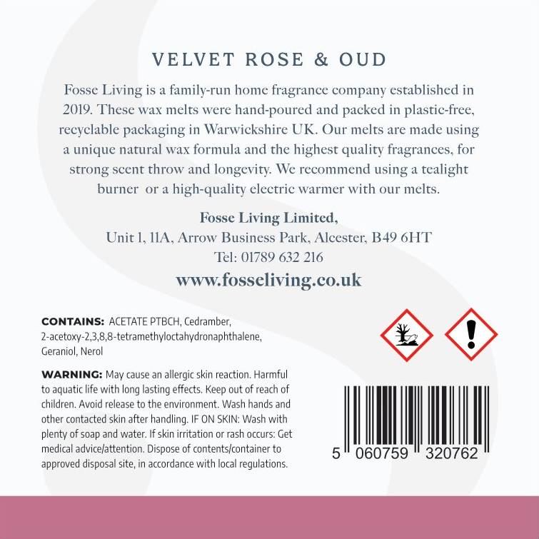 Velvet Rose & Oud Wax Melts - 16 Pack