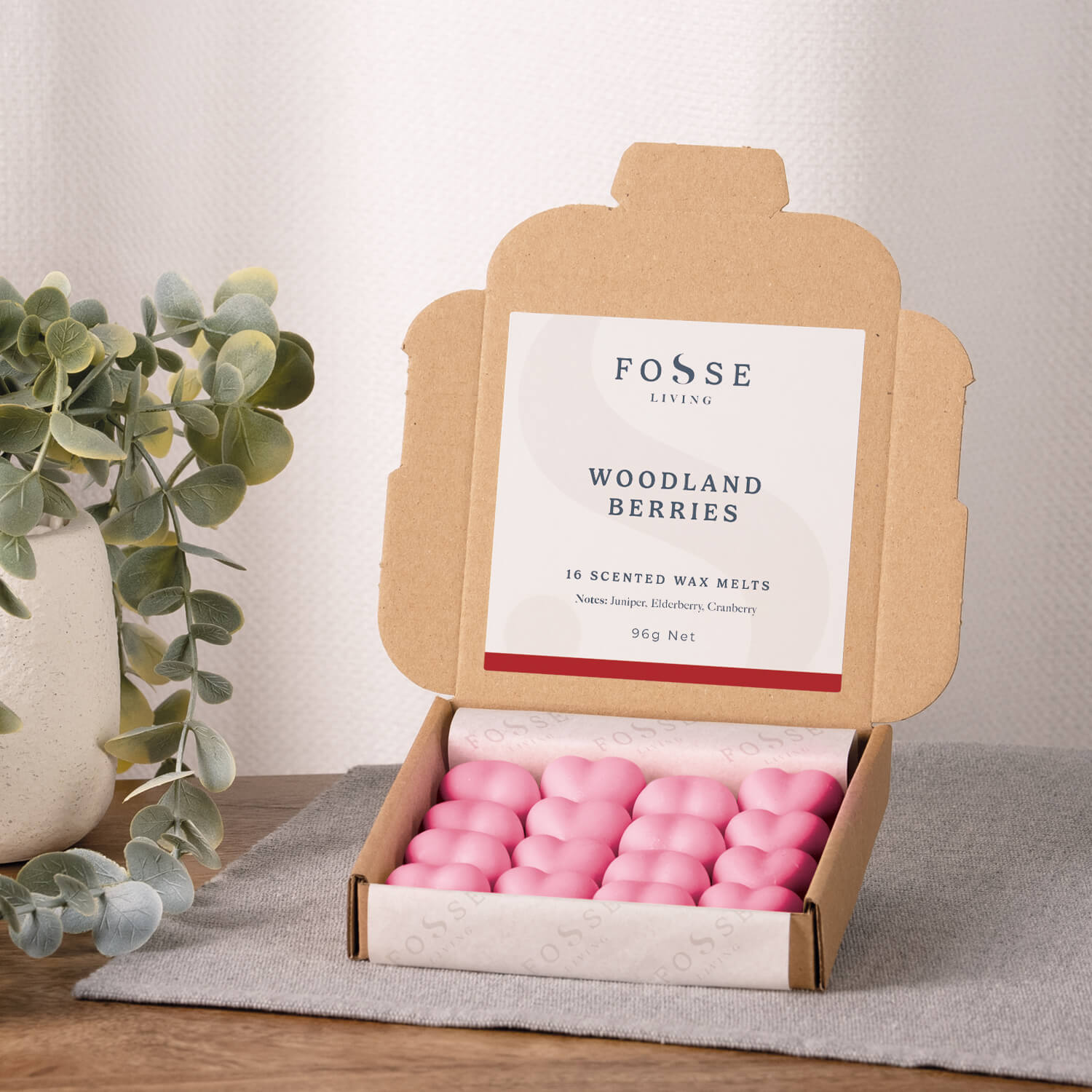 Woodland Berries Wax Melts - 16 Pack - Fosse Living | Luxury Home Fragrances